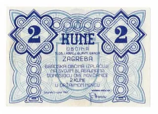 Croatian States 2 Kune, 1942 image